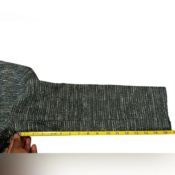 Kasper Blazer Women’s size 8P Green white open front - Picture 5 of 10